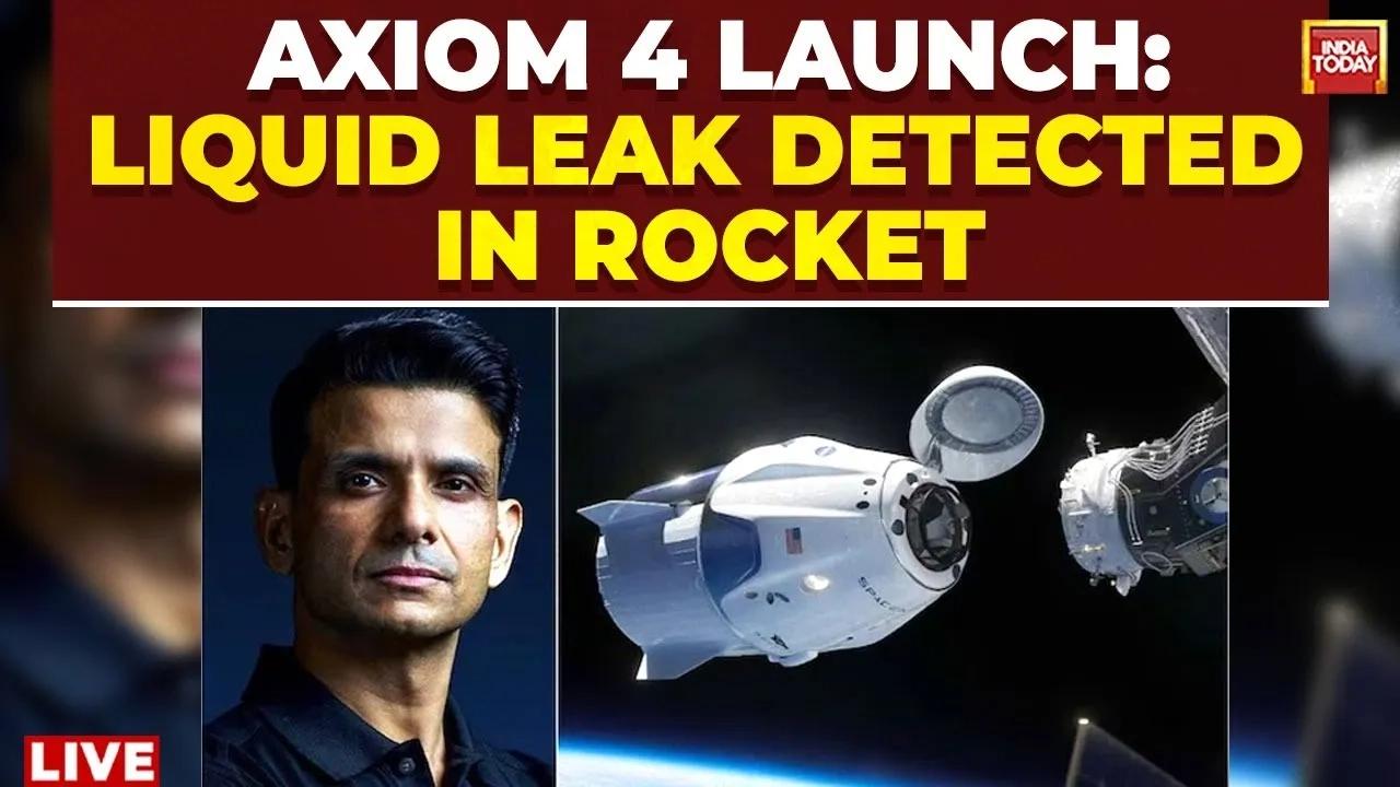 Axiom-4 Mission LIVE Updates | Indian Astronaut Shubhanshu Shukla's Axiom-4 Mission Launch Postponed