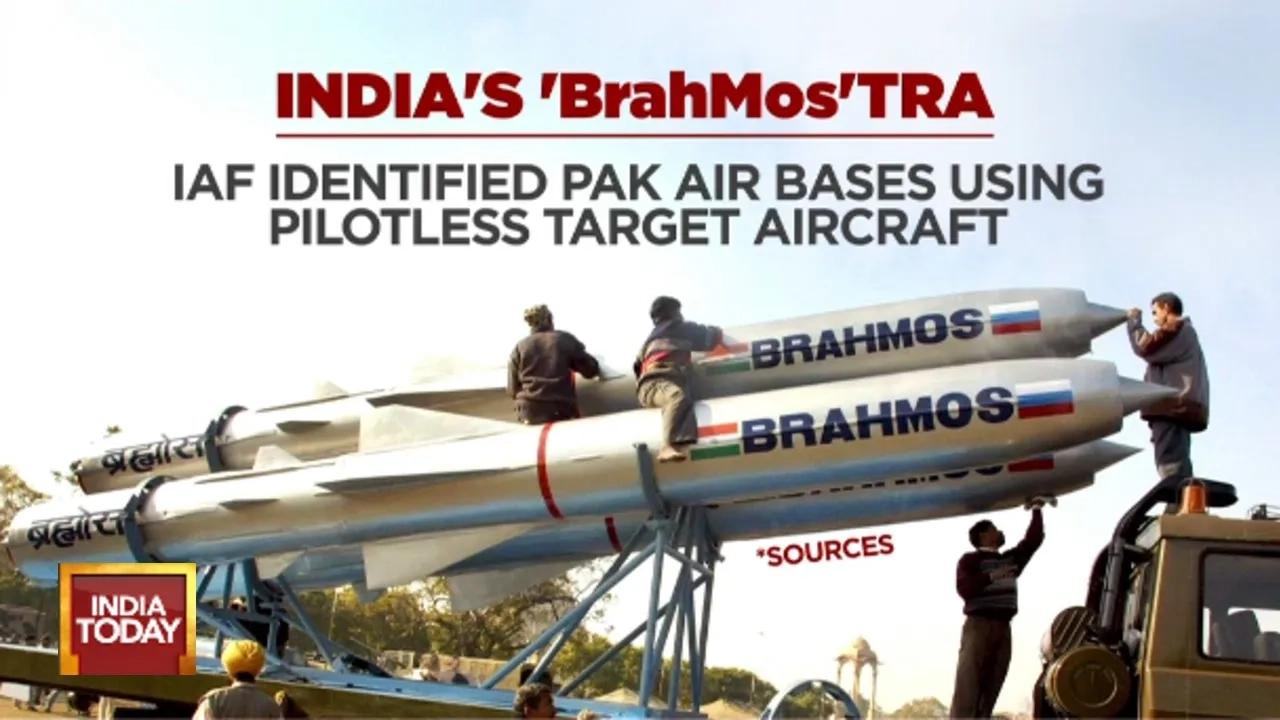 India Explains Brahmos Strike: IAF Identified Pakistan Air Bases Using Pilotless Target Aircraft