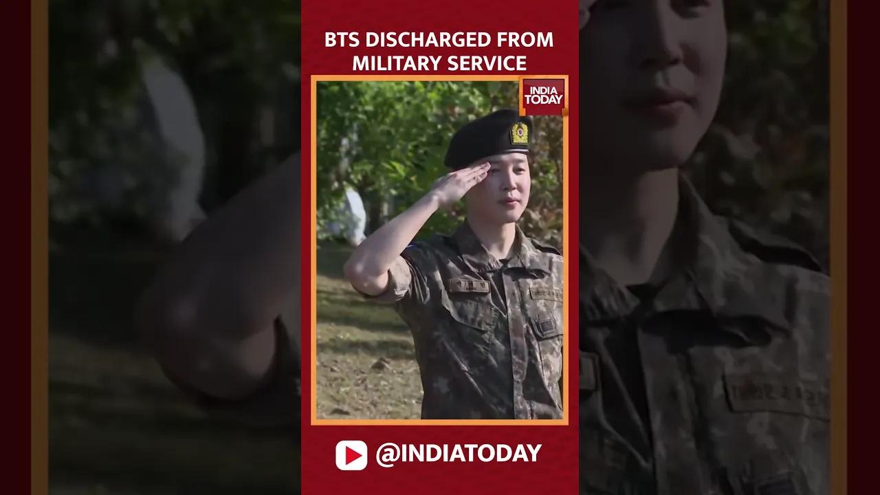 BTS Discharged From Military Service