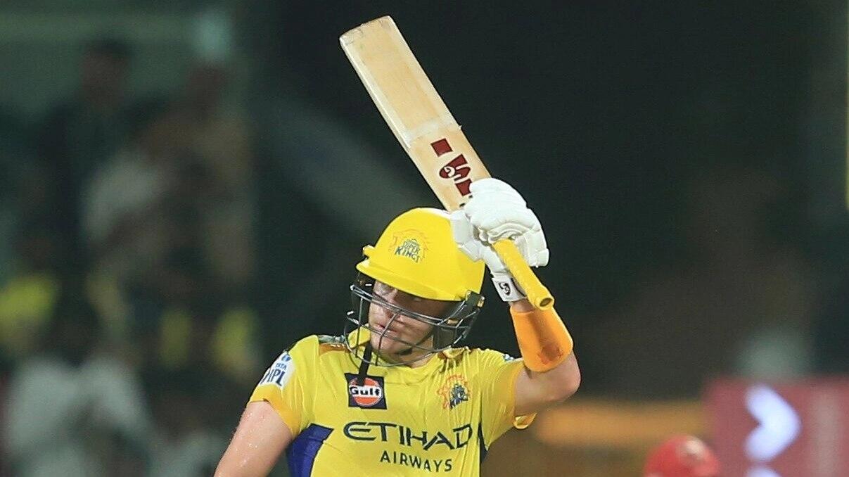 IPL 2025: Sam Curran hits CSK's top IPL 2025 score, celebrates in fiery style