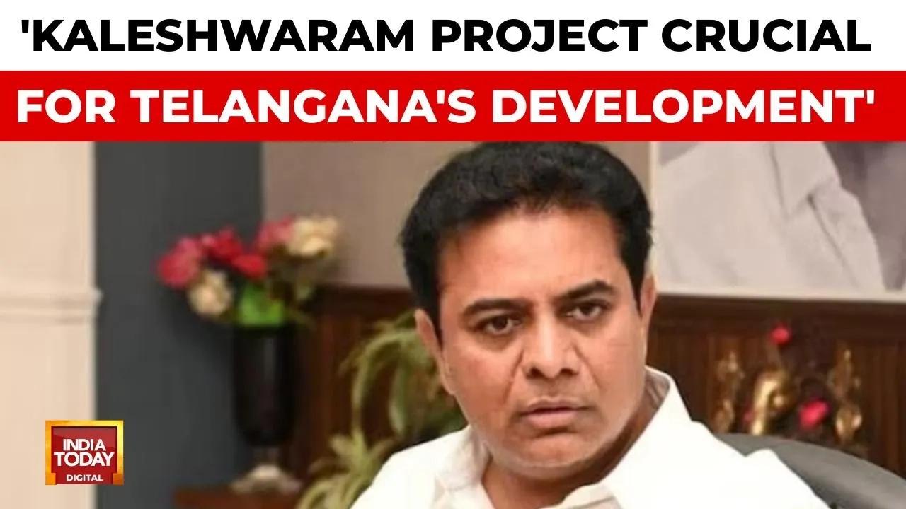 BRS slams 'commission sarkar' in Telangana, defends Kaleshwaram project | K. T. Rama Rao News
