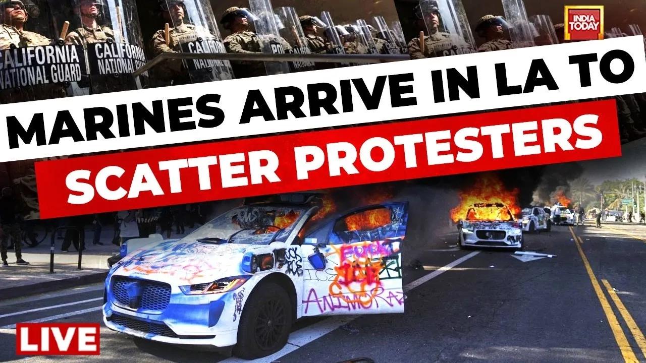 LA Protests LIVE Coverage | Trump Threatens To Use Military Powers As Tensions Escalate
